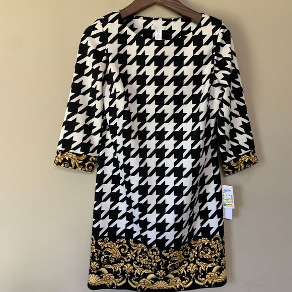 London Times Dresses & Skirts - London Times NWT Houndstooth Dress Size 12 Church Office